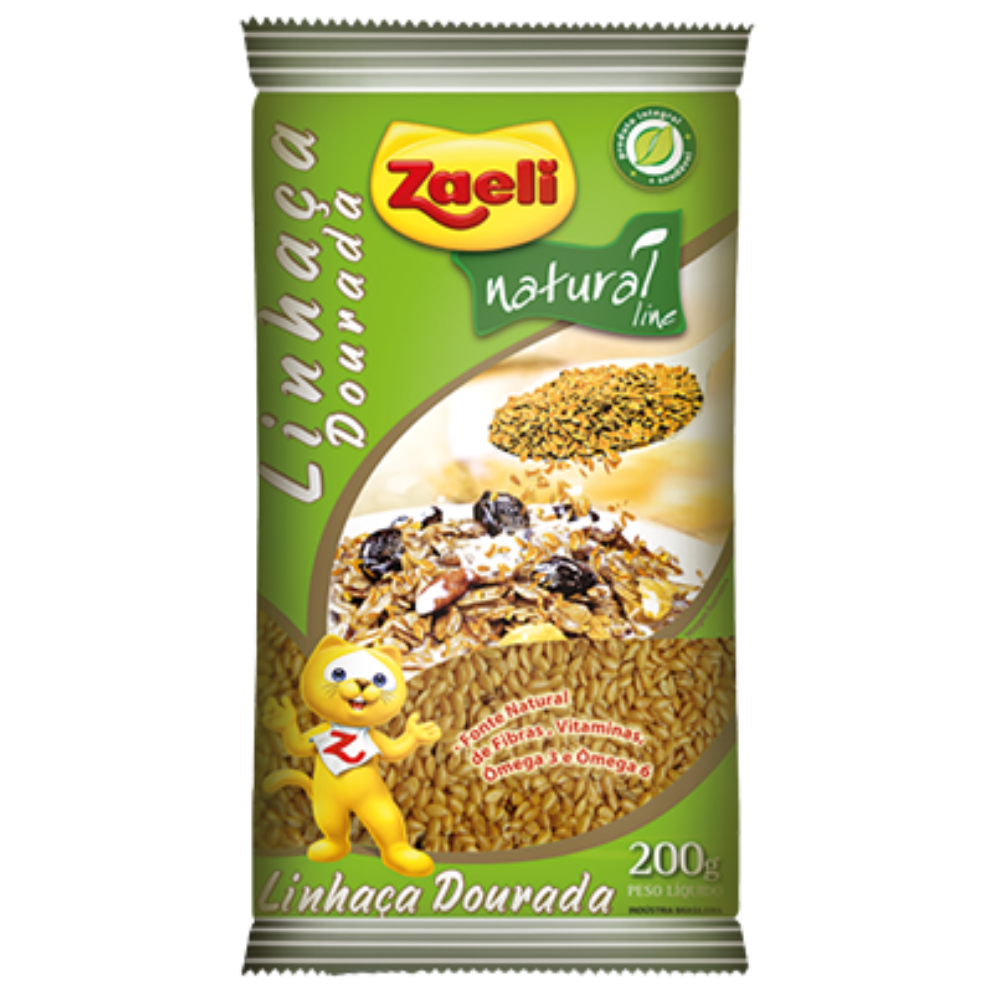 SEMENTE LINHAÇA ZAELI 200G