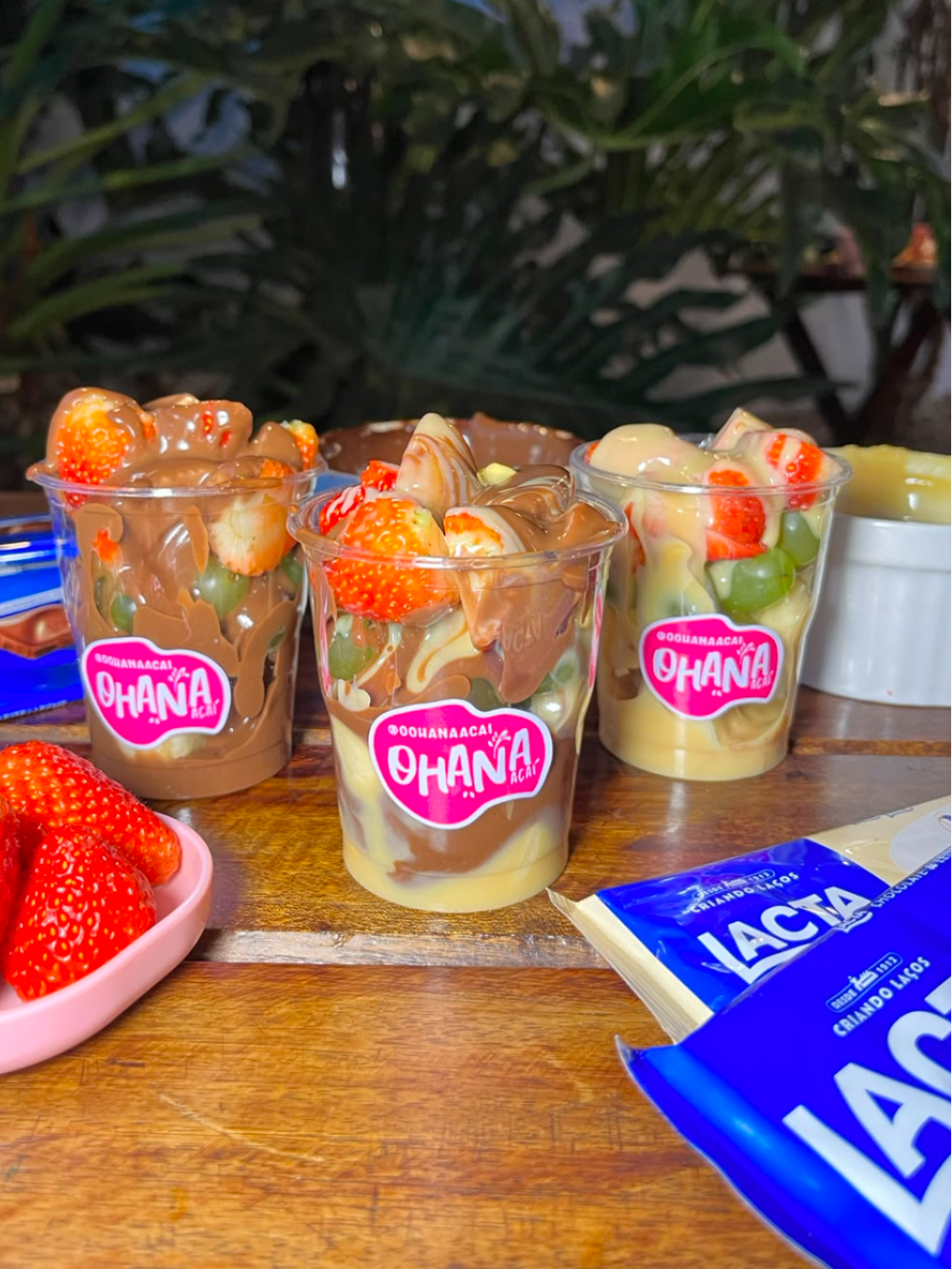 Fondue no Copo