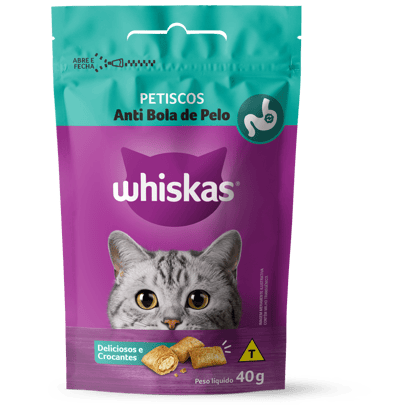 Whiskas Bola de Pelo Petisco 40g