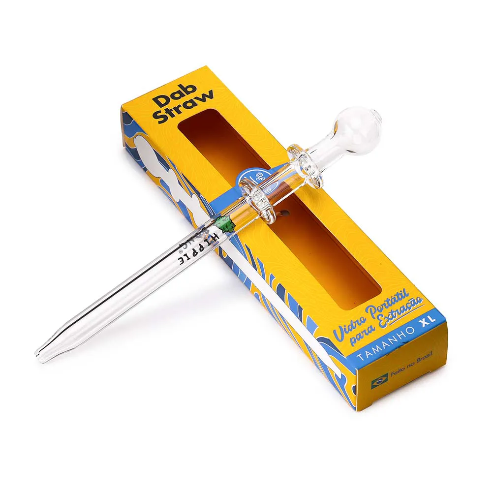 Coletor de Vidro - Dab Straw XL Color - Hippie Bong