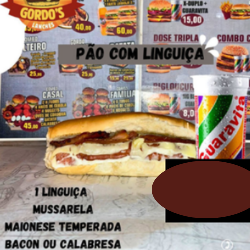 PAO COM LINGUIÇA