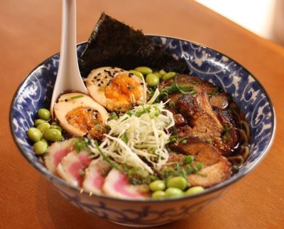 SHOYU LAMEN CHASHU PORCO