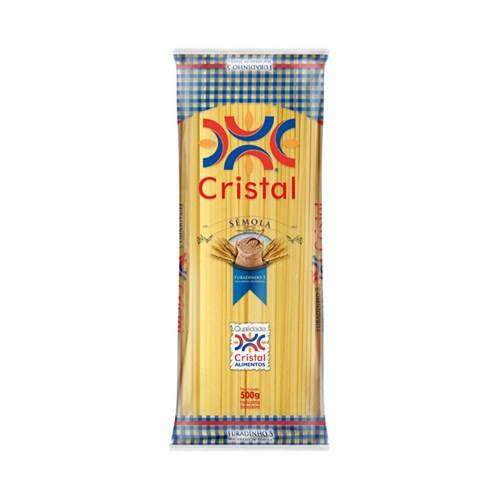 Macarrão de Sêmola Cristal Furadinho Embalagem 500g