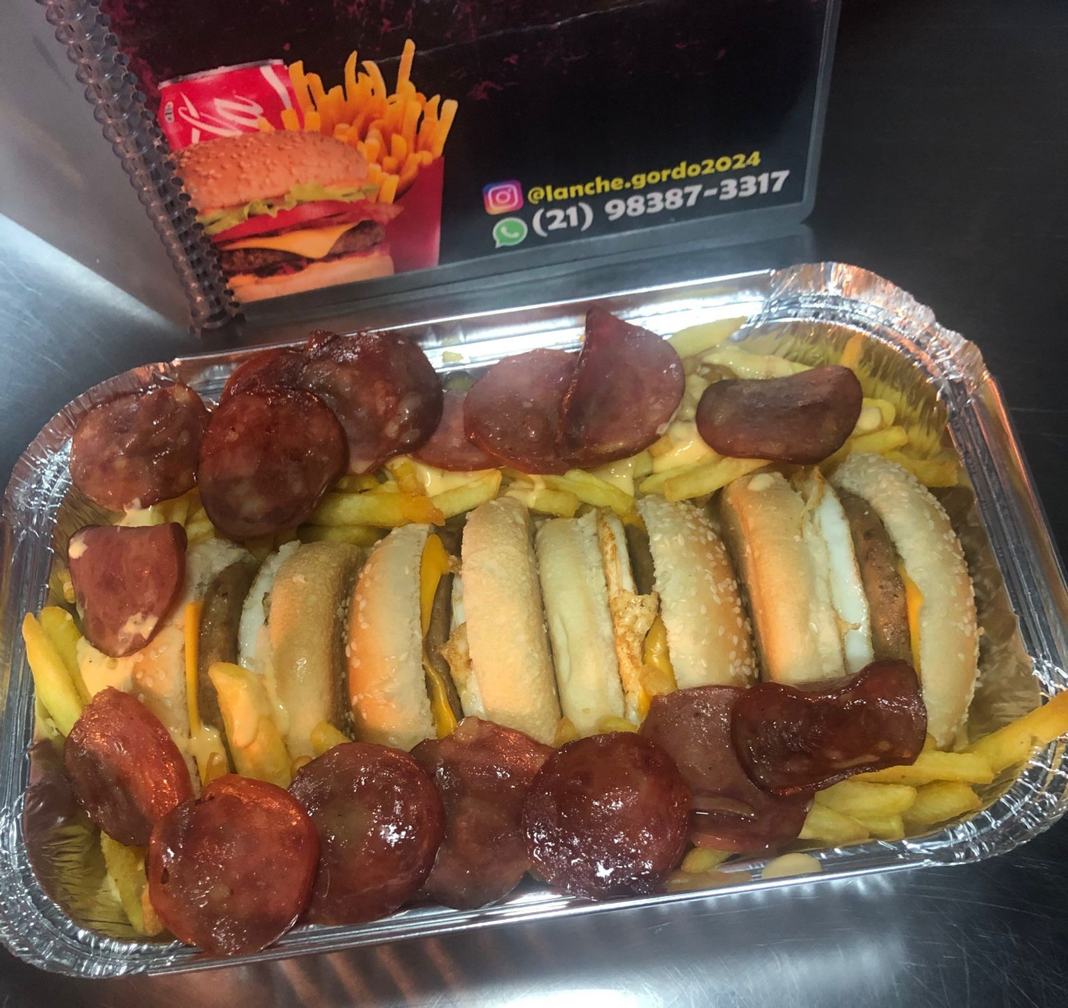 COMBO CASAL EXPLOSAO CHEDDAR
