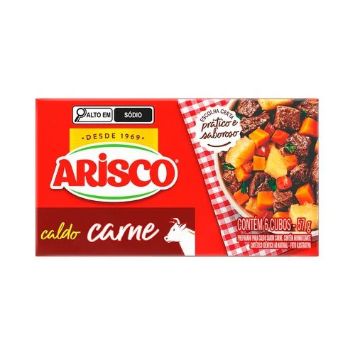 CALDO CARNE ARISCO 57G
