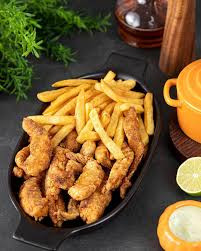 FILET DE TILAPIA COM FRITAS