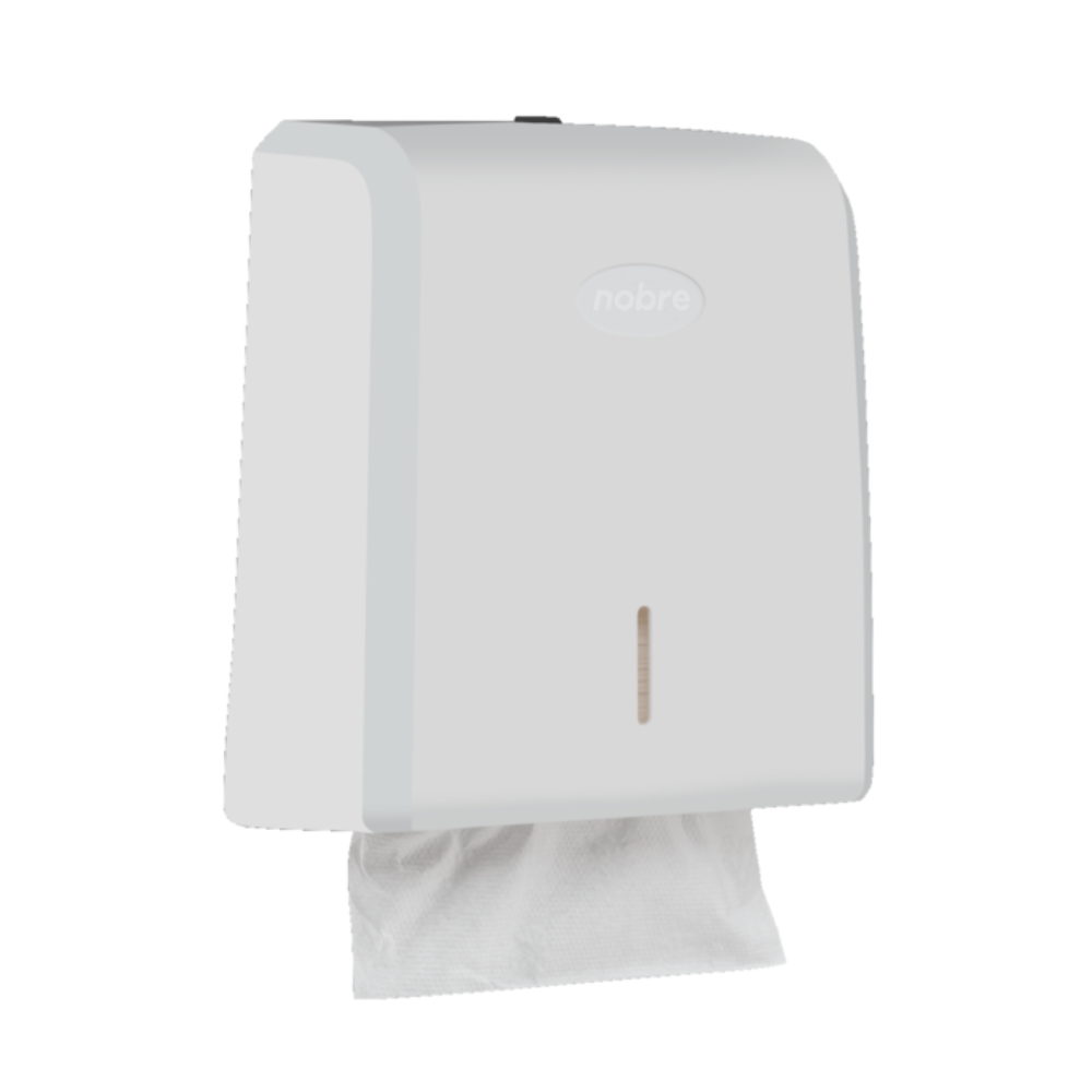 DISPENSER PAPEL TOALHA NOBRE NEW CLASSIC BRANCO