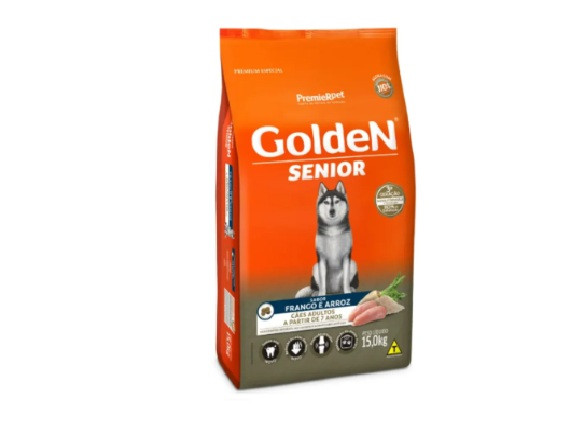 Golden Fórmula Sênior porte grande 15Kg 