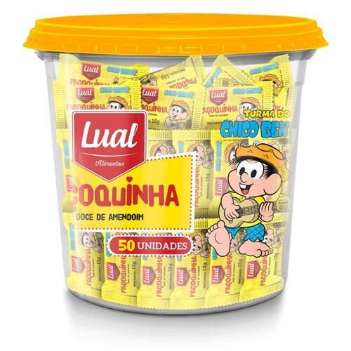 Pacoca Rolha Lual 15g