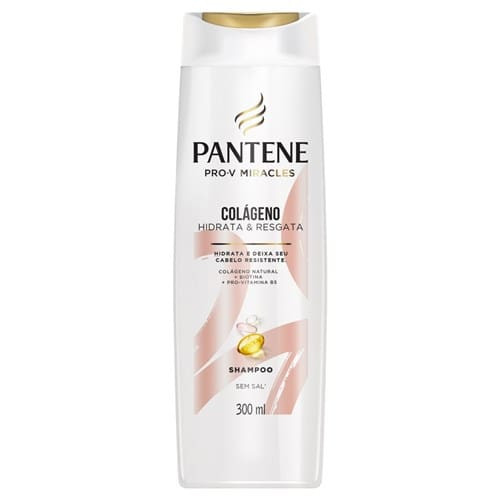 Shampoo de Colágeno Hidrata & Resgata Pantene 300ml