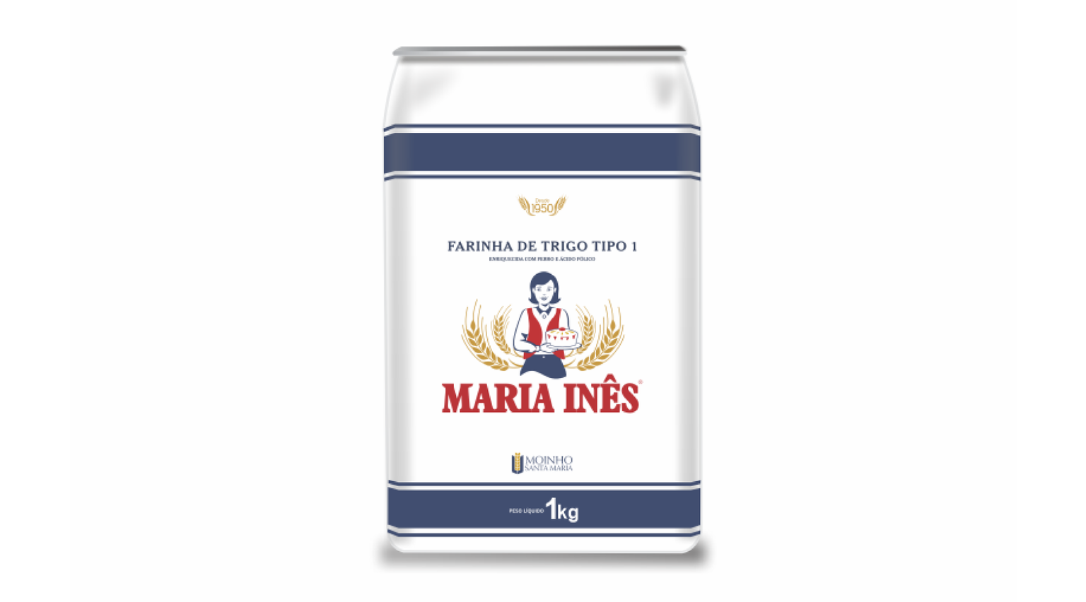 Farinha de trigo maria ines 1kg