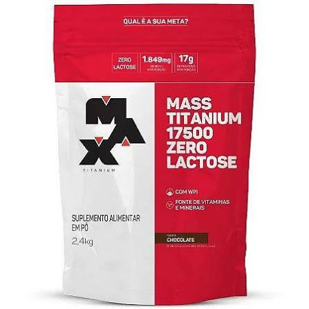 Mass  Zero Lactose Max T Morango Sh 2400g