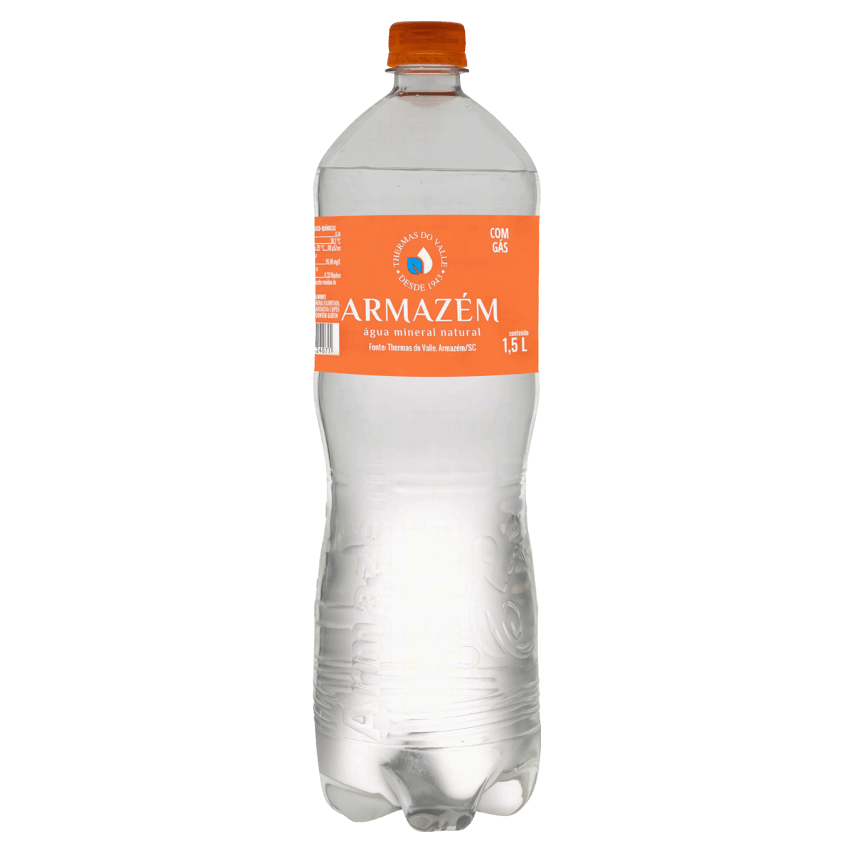 agua 1.5L com gás