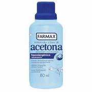 REMOVEDOR COM ACETONA FARMAX 100ML