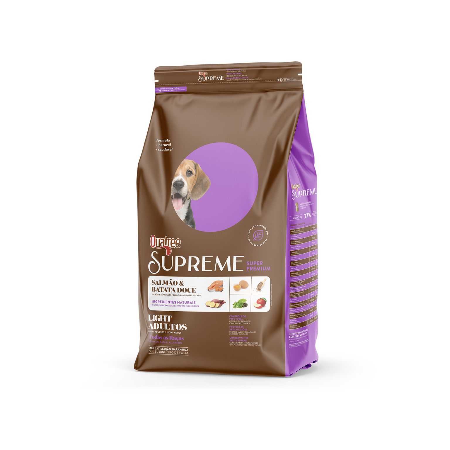 QUATREE SUPREME ADULTOS LIGHT 15KG 