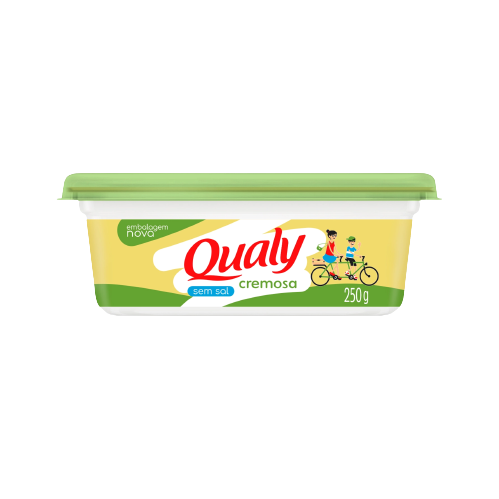 Margarina Qualy 250g S/Sal