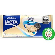 CHOCOLATE BARRA  LACTA OREO 80G