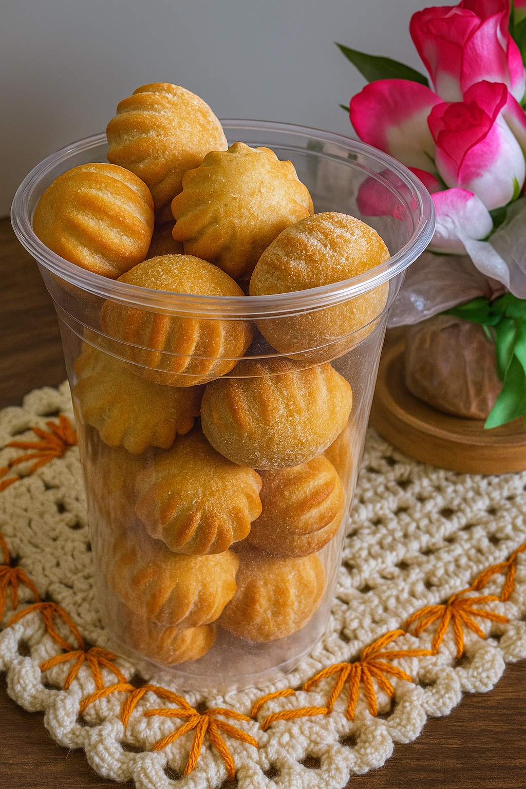 Copo Mini Churros Com doce leite 20 mini unidades 