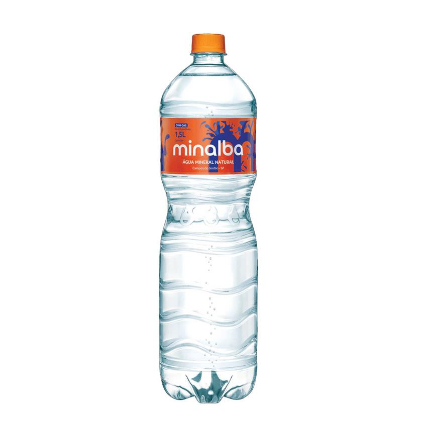 ÁGUA MINERAL 500 ML C/ GÁS