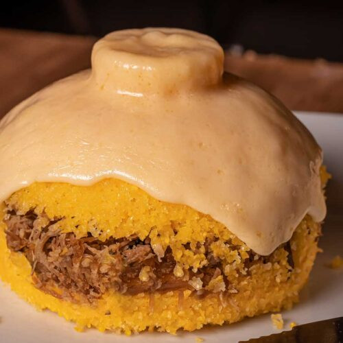 Cuscuz Recheado Carne de Panela