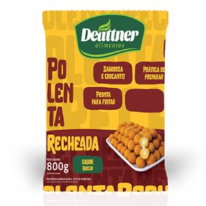 POLENTA RECHEADA QUEIJO DEUTTNER 800G