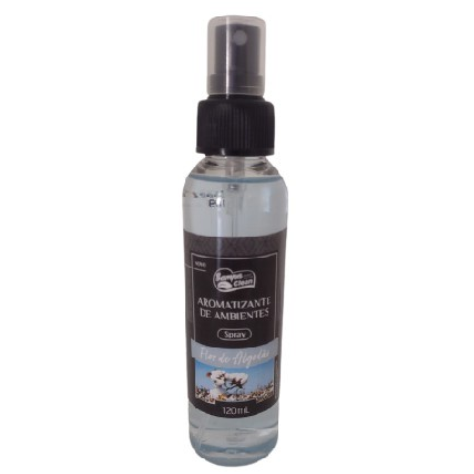 AROMATIZANTE SAMPA CLEAN SPRAY FLOR DE ALGODAO 120ML