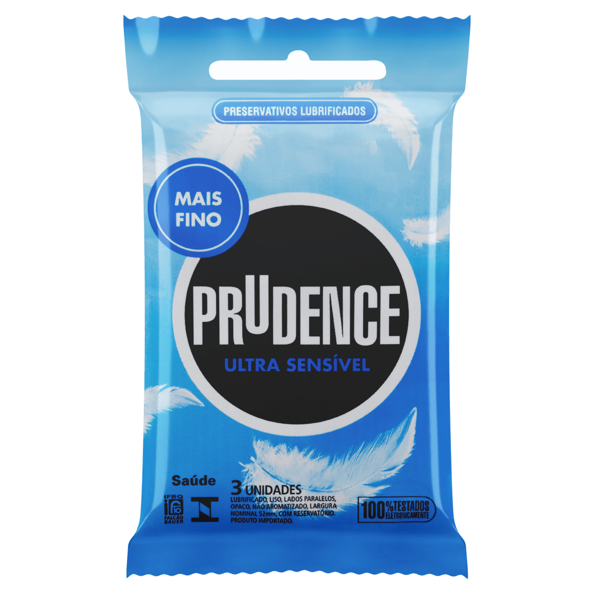 PRESERVATIVO PRUDENCE ULTRA SENSIVEL C/3UN