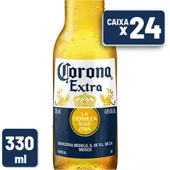 Cerveja Corona Extra Long Neck Descartável 330ml  