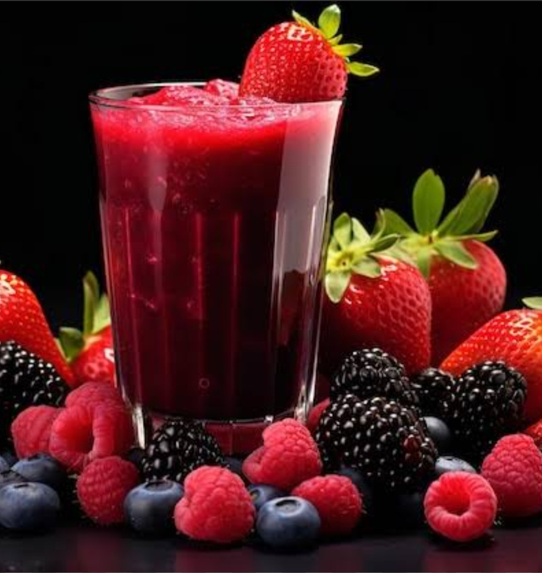 SUCO DE FRUTAS VERMELHAS