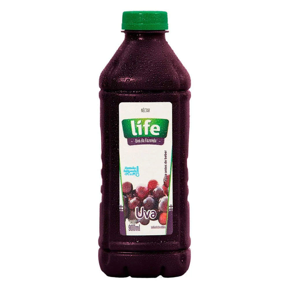 SUCO LIFE SABOR UVA DA FAZENDA 900ML