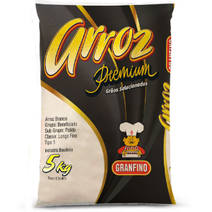 ARROZ GRANFINO BRANCO PREMIUM 5KG