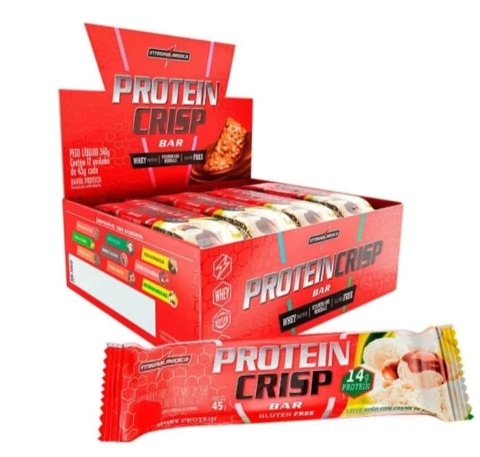 Barra de proteína Crisp Bar Integralmedica