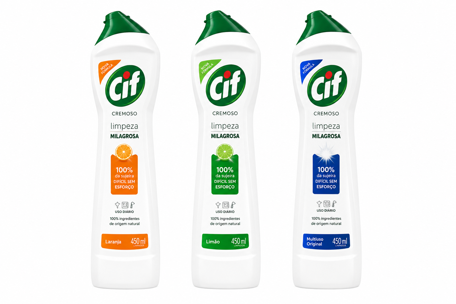 Limpador Cremoso CIF 450ml