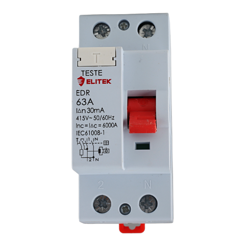 Interruptor Diferencial Residual 2P 25A 30mA