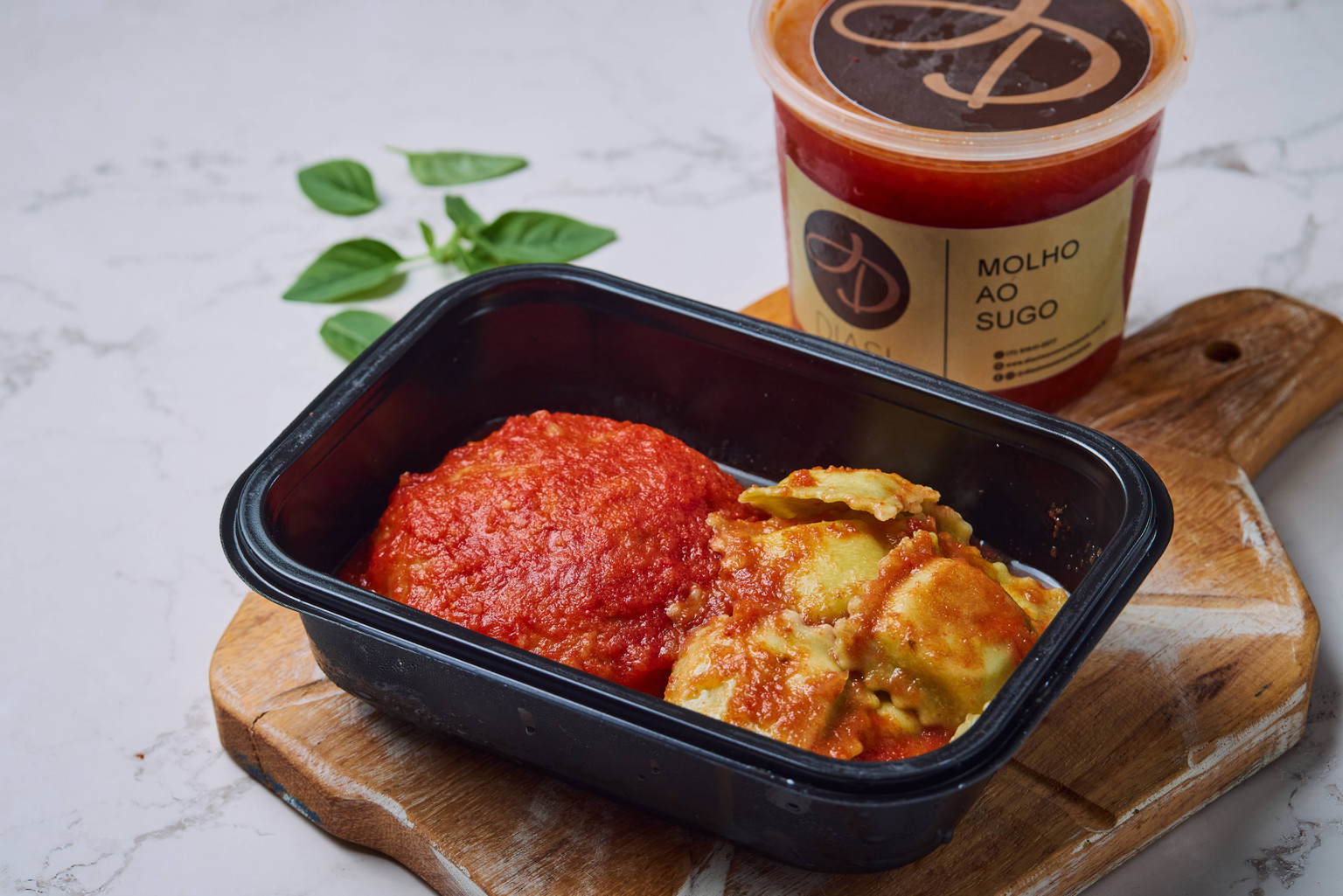 RAVIOLI VERDE COM POLPETONE AO SUGO 400 GR (ULTRACONGELADO)