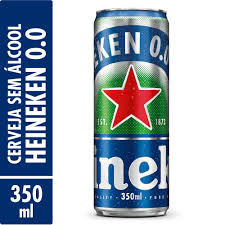 Cerveja Heineken Zero Álcool 350ml 