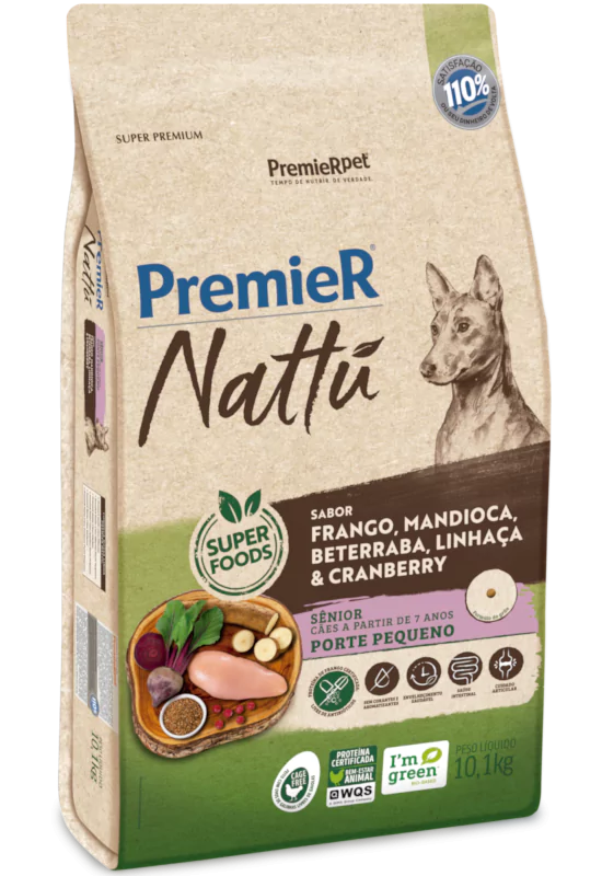 Premier Nattu Senior porte pequeno 10.1kg 