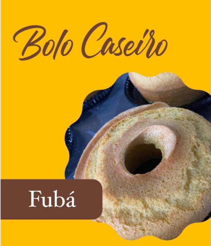 BOLO CASEIRO DE FUBÁ