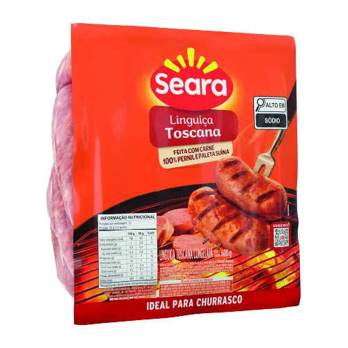 linguiça seara 600g toscana 