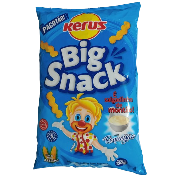 Salgadinho Big Snack Requeijão 150g
