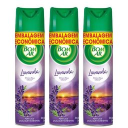 Combo 3x Bom Ar Lavanda Spray