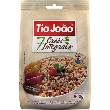 ARROZ INTEGRAL TIO JOAO 7 GRAOS 500G