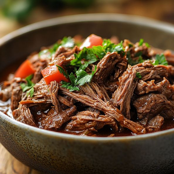 PORÇÃO DE CARNE DESFIADA