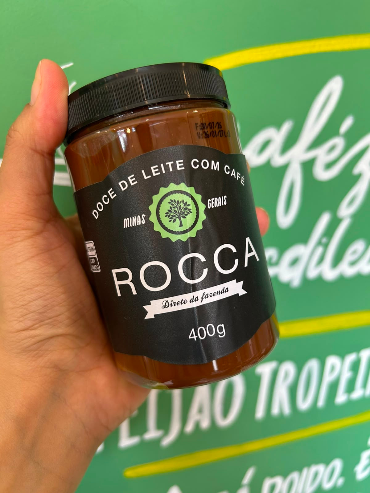 Doce de Leite com Cafe  Rocca - 400g