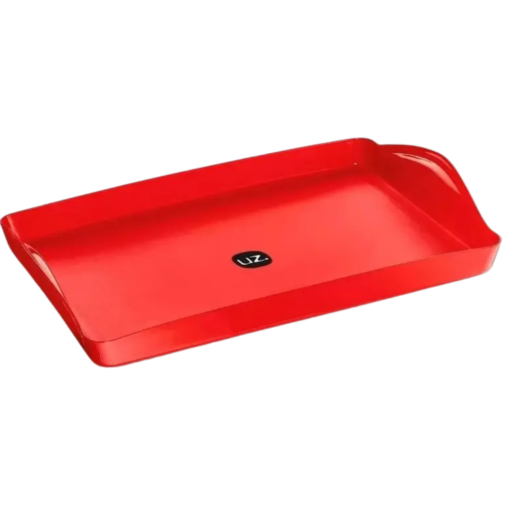 BANDEJA PLASTICO UZ PLUS VERMELHO 40X27CM