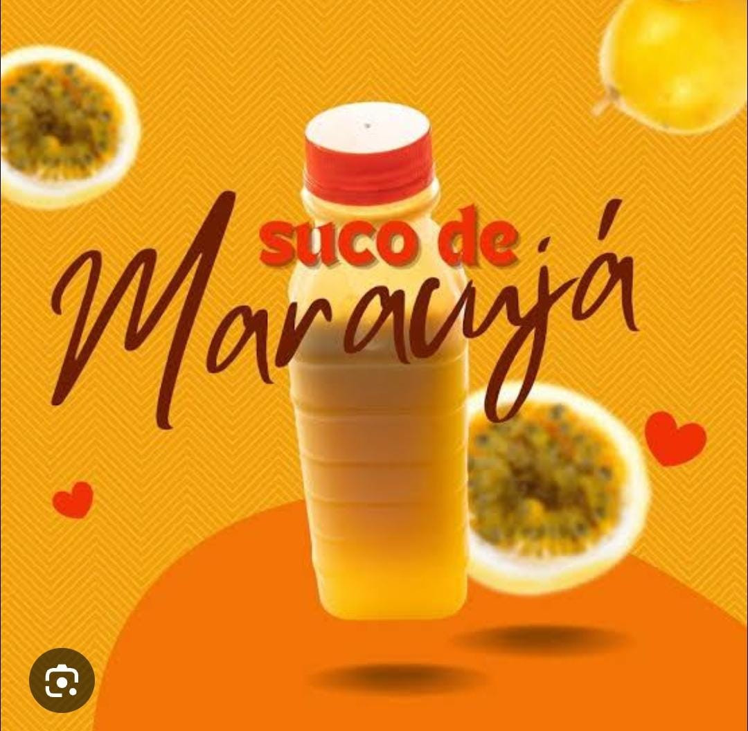 SUCO DE MARACUJÁ NATURAL 500 ML