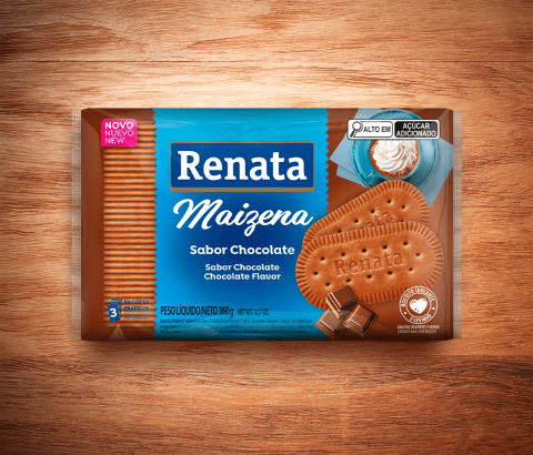Bisc Renata maizena 360g choc 