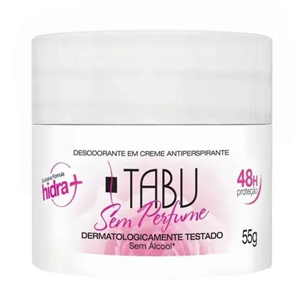 DESOD CREME TABU S/ PERFUME 55G