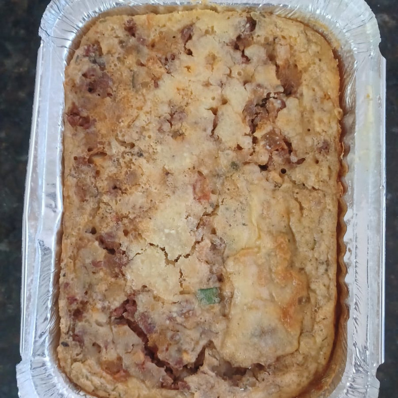 TORTA DE CARNE MOÍDA C/ PALMITO 300 GRAMAS Congelado