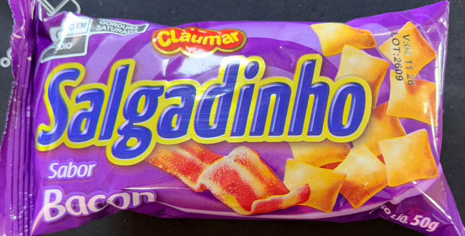 CLAUMAR SALGADINHO BACON
